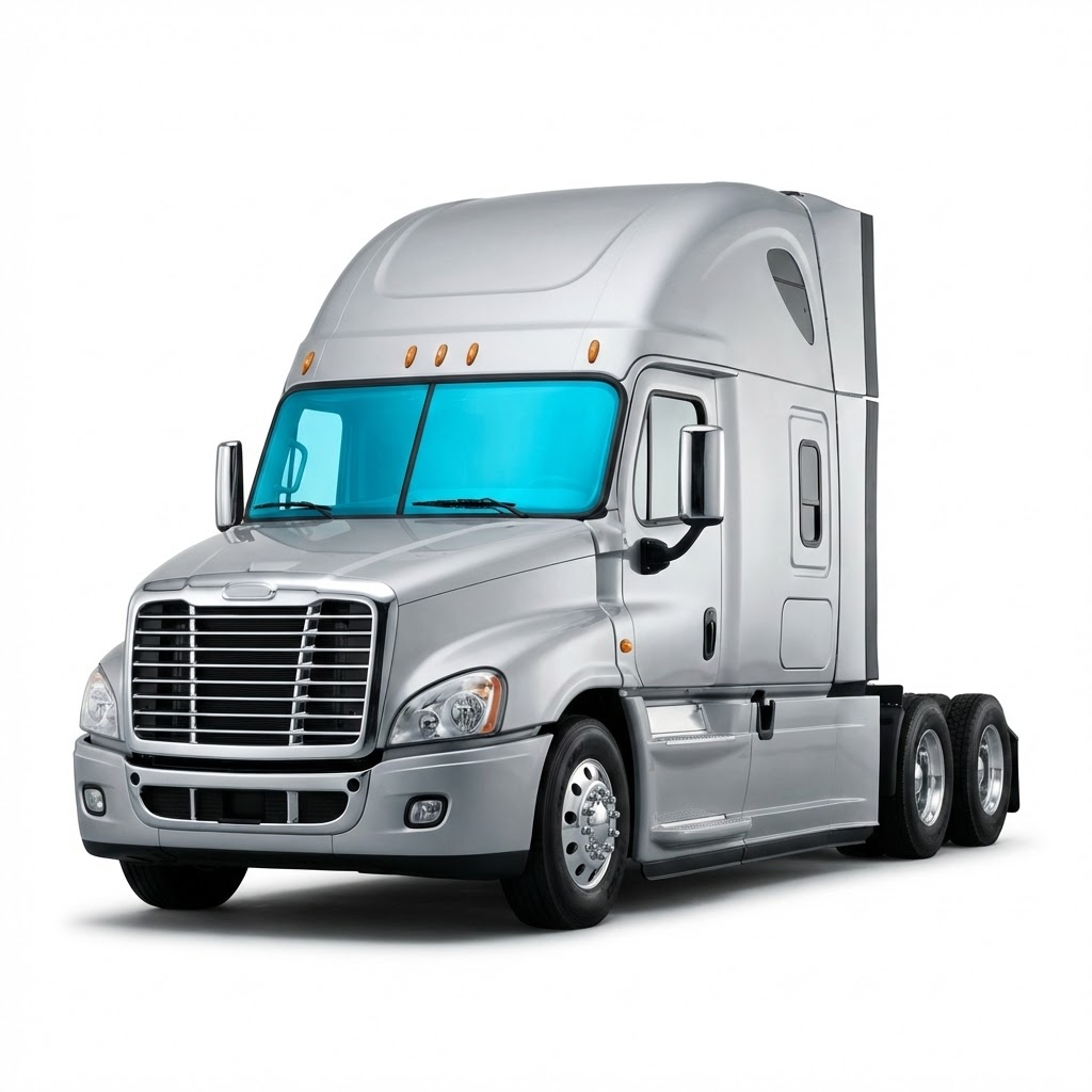 Freightliner Cascadia Windshield Replacement (2010–2013) — Standard (No Sensor)