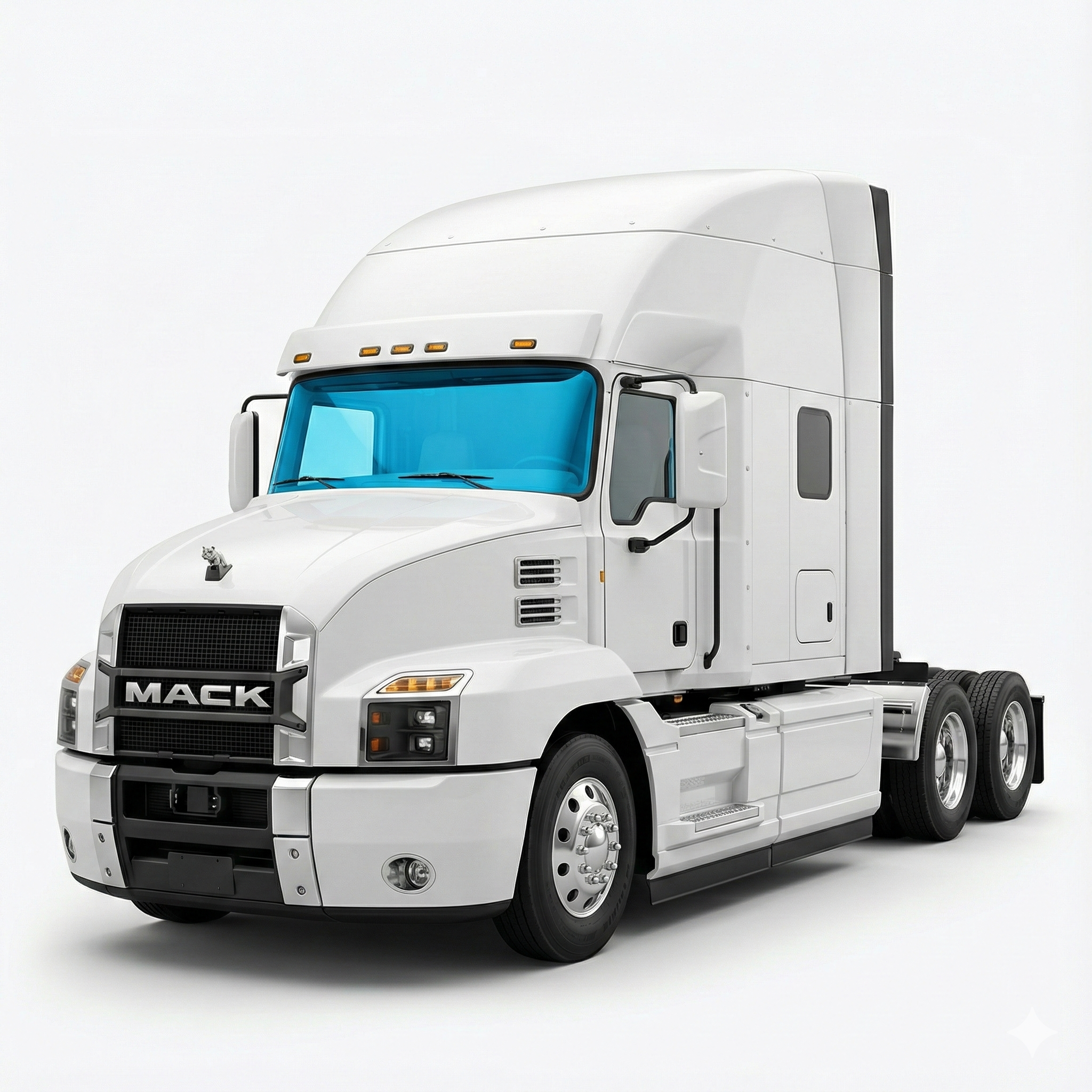 Mack Anthem Windshield Replacement (2018–2025) — Standard (No Sensor)